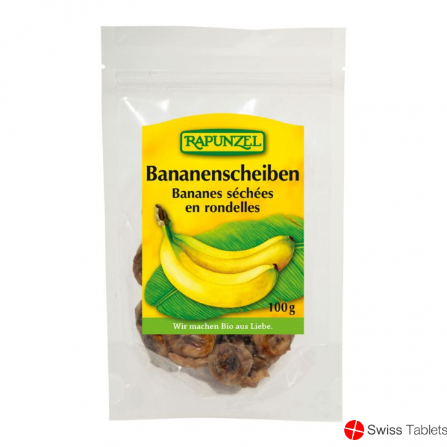 Rapunzel Bananen-Scheiben Getrocknet Beutel 100g buy online