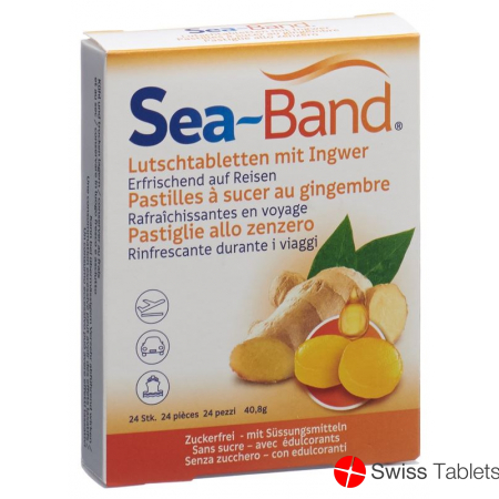 Sea-band Ginger lozenges 24 pieces buy online