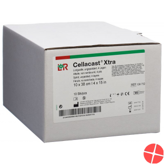 Cellacast Xtra Long 10cmx38cm Fertigab Ugp 10 Stück
