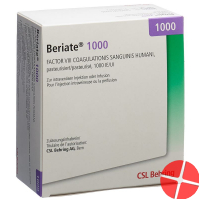 Beriate Trockensubstanz 1000 Ie C Solv + Set Durchstechflasche
