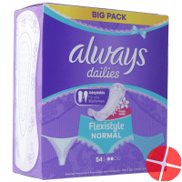 Always Panty Liner Fresh & Prot Normal Flexible 54 pieces