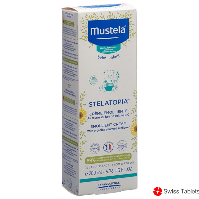 Mustela Stelatopia Creme Atopische Haut 200ml buy online