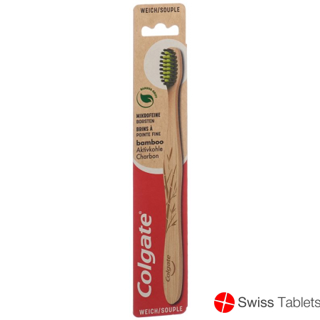 Colgate Bamboo Activated Charcoal Toothbrush buy online