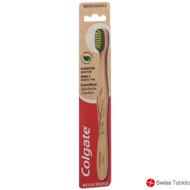 Colgate Bamboo Activated Charcoal Toothbrush buy online