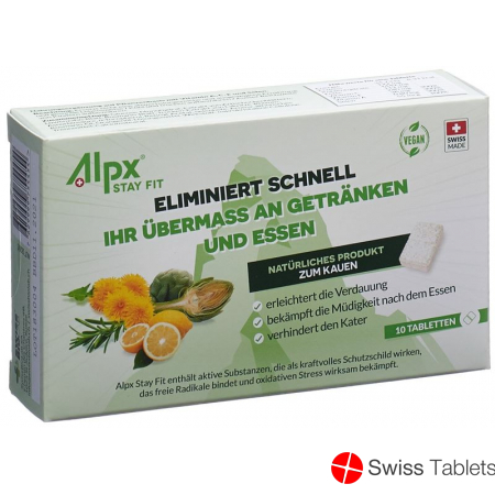 Alpx Stay Fit Tabletten 10 Stück buy online