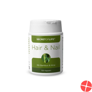 Secret Of Life Hair & Nail Kapseln Dose 100 Stück