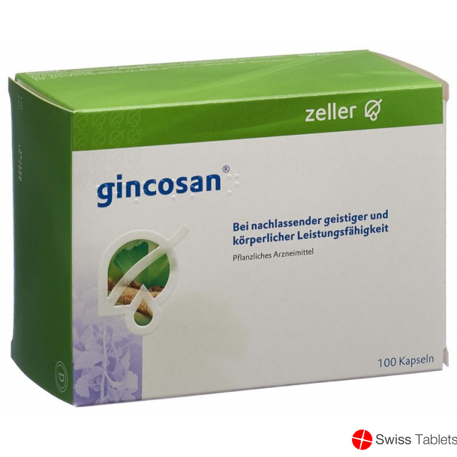 Gincosan Kaps 100 pcs