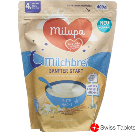 Milupa Goodnight Gentle Start Milk Mash from the 4th month 400g buy online