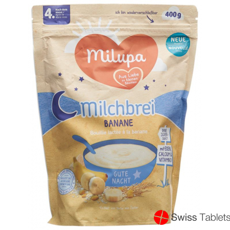 Milupa Good Night Banana Milk Mash from the 6. month 400g buy online