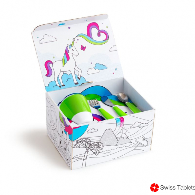 Munchkin Color Me Hungry Dining Set 7 pieces buy online