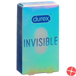Durex Invisible Condoms 12 pieces