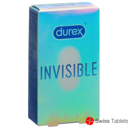 Durex Invisible Condoms 12 pieces