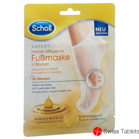Scholl Intensive care foot mask 3-fold effect 2 pieces buy online