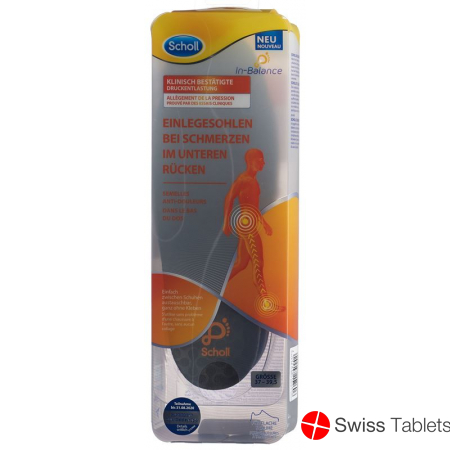 Scholl In-Balance Insert 37-39.5 lower back 2 pieces buy online