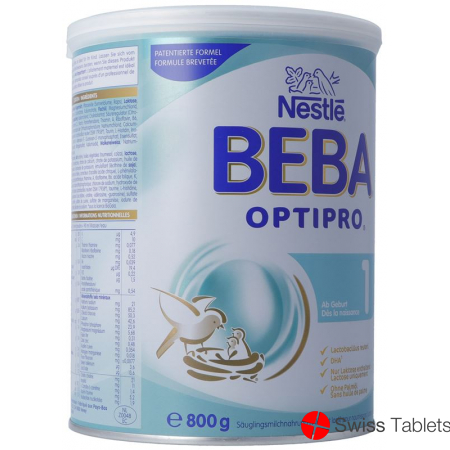 Beba Optipro 1 Ab Geburt (neu) Dose 800g buy online