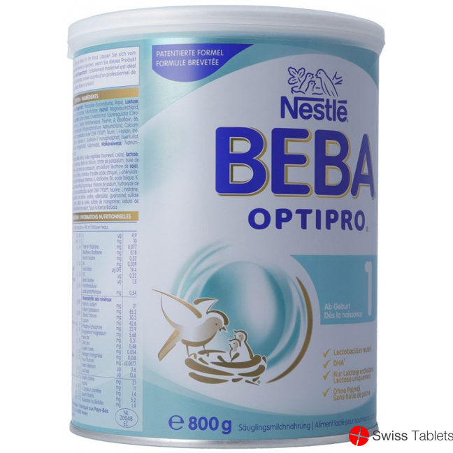 Beba Optipro 1 Ab Geburt (neu) Dose 800g buy online