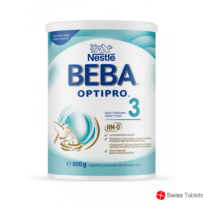 Beba Optipro 3 Nach 9 Monaten (neu) Dose 800g buy online