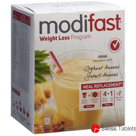 Modifast Programm Drink Exotic 8x 55g buy online
