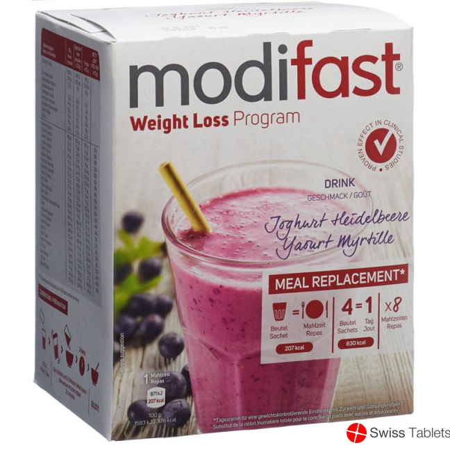 Modifast Programm Drink Berry 8x 55g buy online
