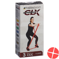 Thera Band Clx11 Loops 1.7kg Red Medium strength Thera Band Clx11 Loops 1.7kg Red Medium strength