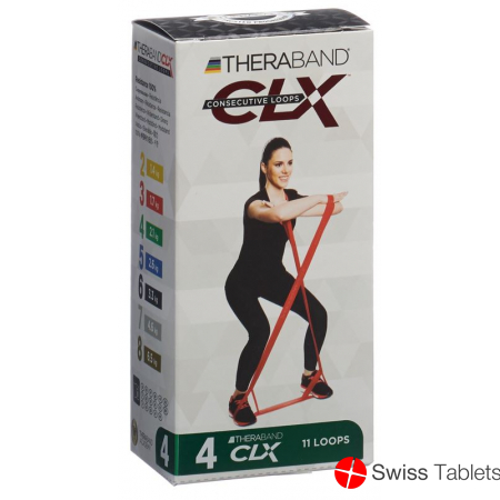 Thera Band Clx11 Loops 2.1kg Green Strong buy online