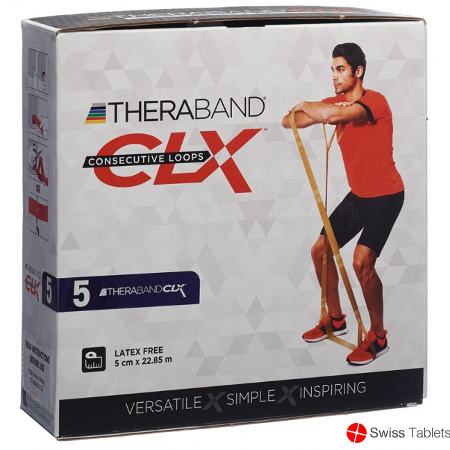 Thera Band Clx22m Loops 2.6kg Blue Extra Strong buy online