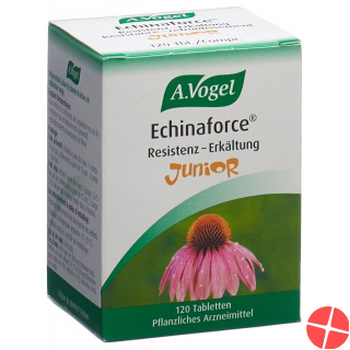 A. Vogel Echinaforce cold resistance Junior tbl glass 120 pcs