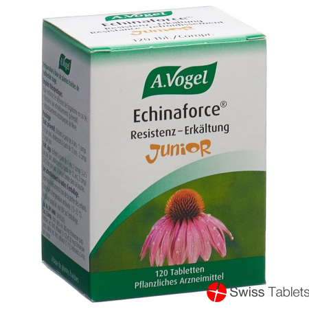 A. Vogel Echinaforce cold resistance Junior tbl glass 120 pcs