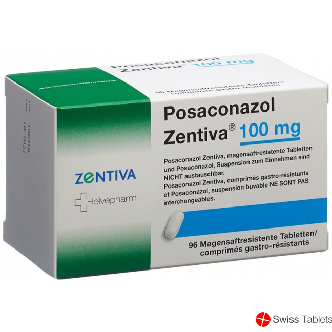 Posaconazol Zentiva Tabletten 100mg 96 Stück buy online