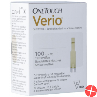 One Touch Verio test strips 2 x 50 pcs