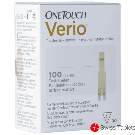 One Touch Verio test strips 2 x 50 pcs