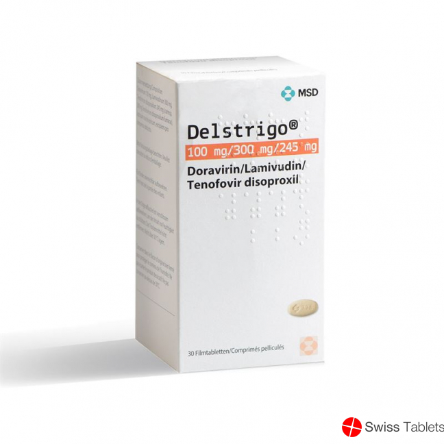 Delstrigo Filmtabletten 100/300/245mg Dose 30 Stück buy online