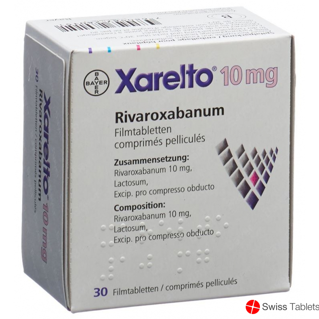 Xarelto Filmtabletten 10mg 30 Einz Blister buy online