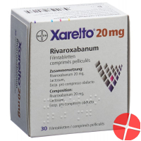 Xarelto Filmtabletten 20mg 30 Einz Blister