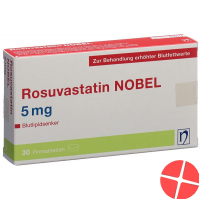 Rosuvastatin Nobel Filmtabletten 5mg 30 Stück