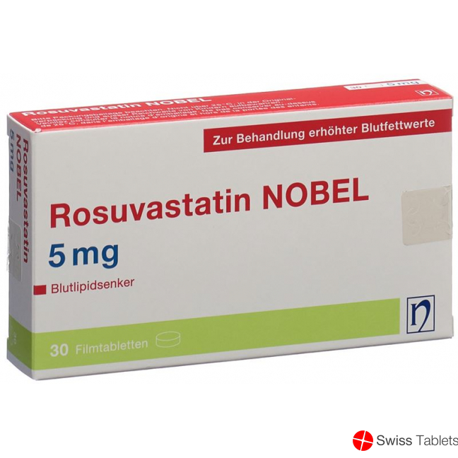 Rosuvastatin Nobel Filmtabletten 5mg 30 Stück buy online