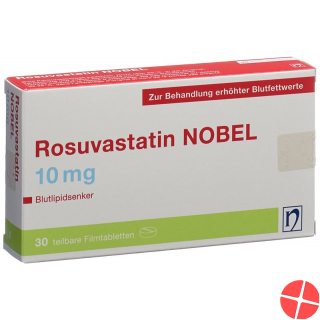 Rosuvastatin Nobel Filmtabletten 10mg 30 Stück