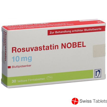 Rosuvastatin Nobel Filmtabletten 10mg 30 Stück buy online
