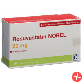 Rosuvastatin Nobel Filmtabletten 20mg 105 Stück
