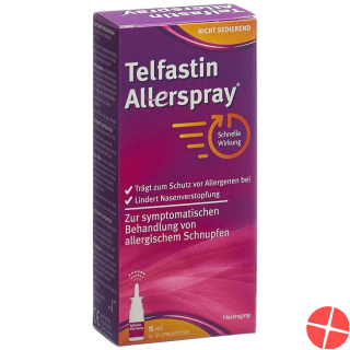Telfastin Allerspray Nasal Spray bottle 15ml