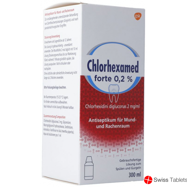 Chlorhexamed Forte Lösung 0.2% Petflasche 300ml buy online