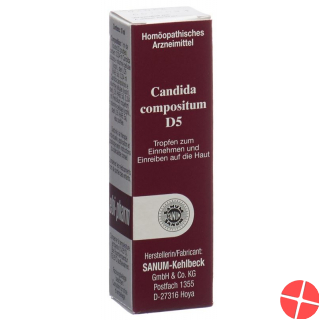 Sanum Candida compositum drops D 5 Fl 10 ml