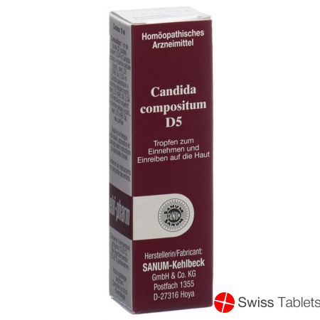 Sanum Candida compositum drops D 5 Fl 10 ml