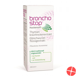 Bronchostop DUO cough syrup bottle 200 ml