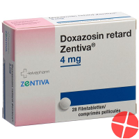 Doxazosin retard Zentiva Ret Filmtabl 4 mg 28 pcs