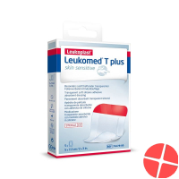 Leukomed T Plus 5 x 7.2 cm 5 pieces skin sensitive plasters Leukomed T Plus 5 x 7.2 cm 5 pieces skin sensitive plasters