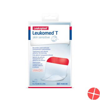 Leukomed T Skin Sensitive 5x7.5cm 5 pieces