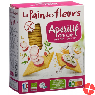 Blumenbrot Apero Kokos Curry Gf 150g