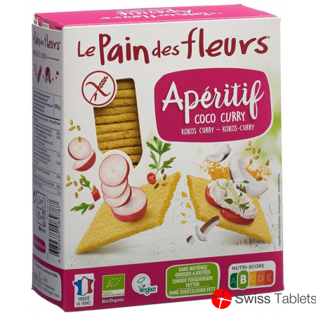 Blumenbrot Apero Kokos Curry Gf 150g buy online