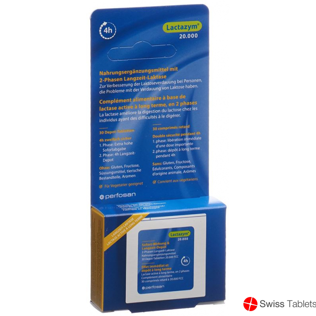 Lactazym 20,000 Long-Term Depot Tablets Tin 30 pcs. buy online